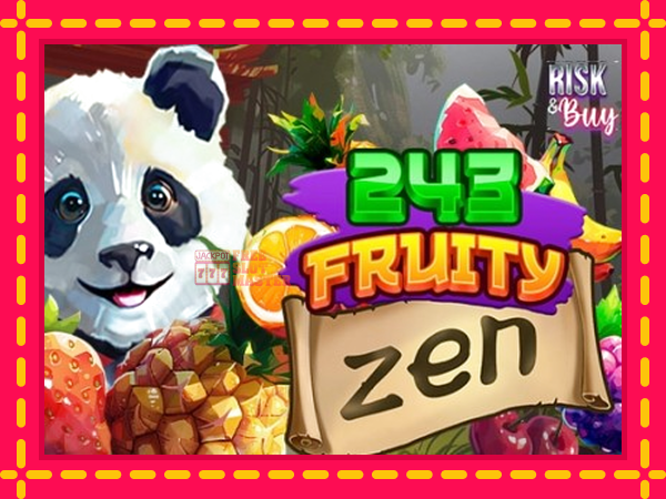 Juca 243 Fruity Zen cu o interfață convenabilă