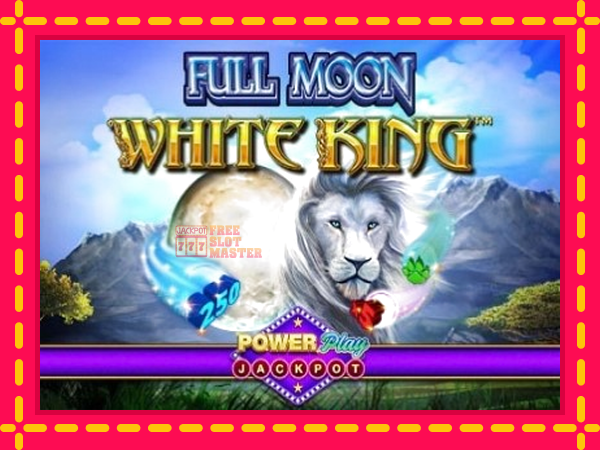 Juca Full Moon: White King PowerPlay Jackpot cu o interfață convenabilă