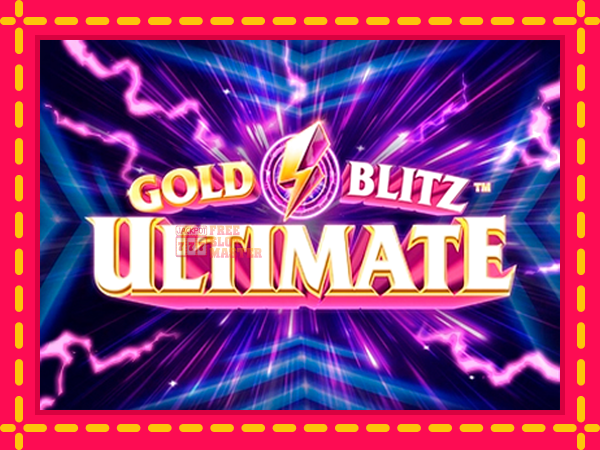 Juca Gold Blitz Ultimate cu o interfață convenabilă