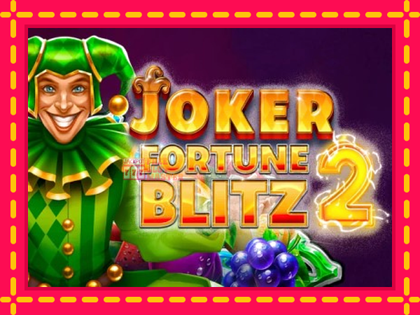 Juca Joker Fortune Blitz 2 cu o interfață convenabilă