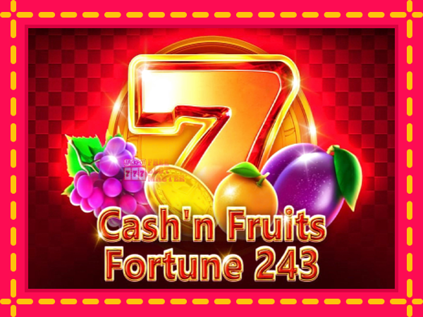 Juca Cashn Fruits Fortune 243 cu o interfață convenabilă