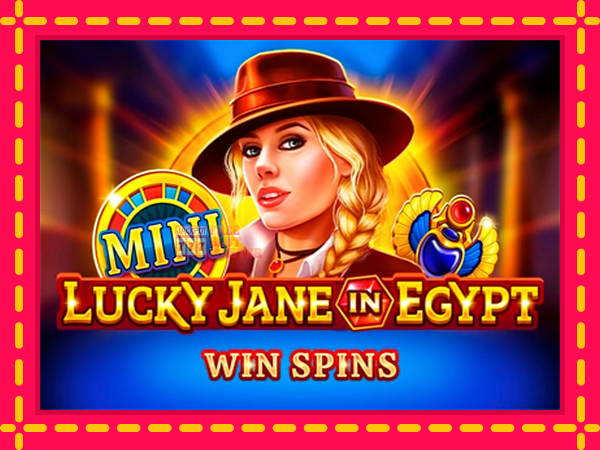 Juca Lucky Jane in Egypt Win Spins cu o interfață convenabilă