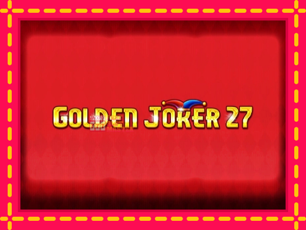 Juca Golden Joker 27 Hold & Win cu o interfață convenabilă