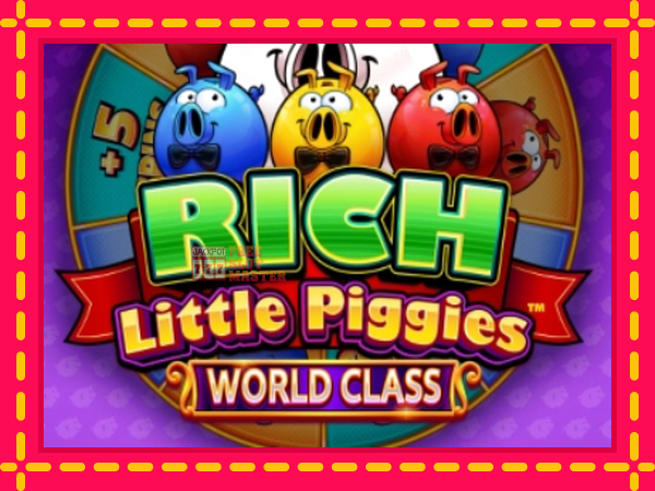 Juca Rich Little Piggies World Class cu o interfață convenabilă