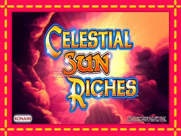 Juca Celestial Sun Riches cu o interfață convenabilă