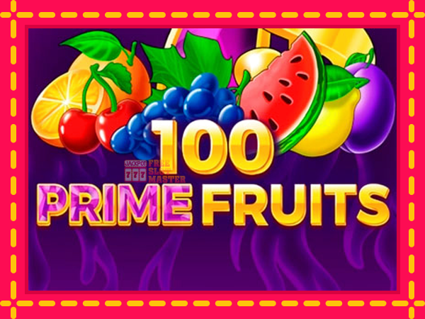 Juca 100 Prime Fruits cu o interfață convenabilă