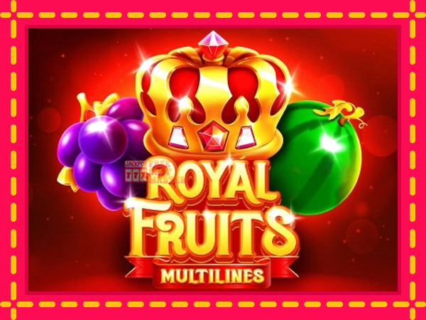 Juca Royal Fruits Multilines cu o interfață convenabilă