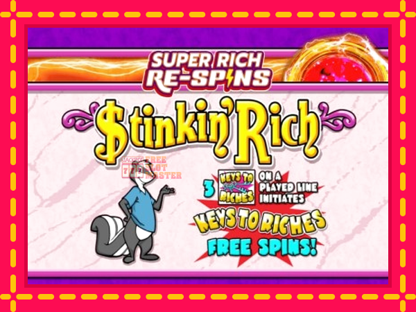 Juca Stinkin Rich Super Rich Re-Spins cu o interfață convenabilă