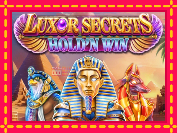 Juca Luxor Secrets Holdn Win cu o interfață convenabilă