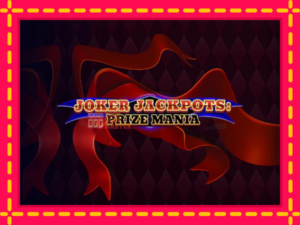 Juca Joker Jackpots: Prize Mania cu o interfață convenabilă