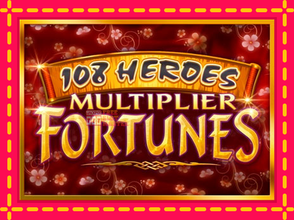 Juca 108 Heroes Multiplier Fortunes cu o interfață convenabilă