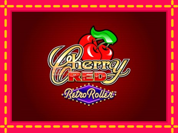 Juca Cherry Red Retro Roller cu o interfață convenabilă