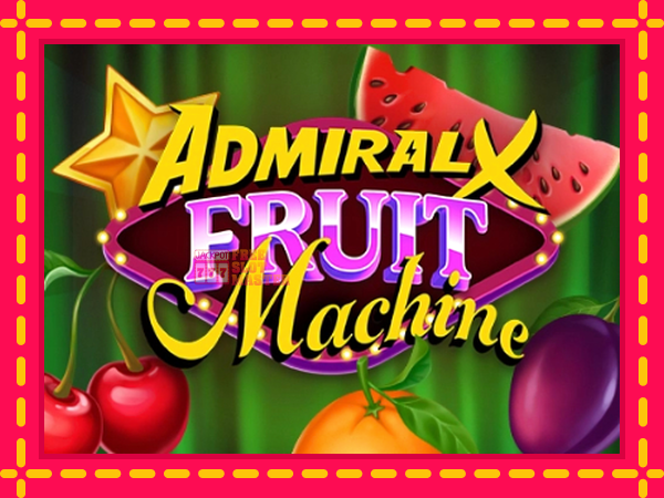 Juca Admiral X Fruit Machine cu o interfață convenabilă