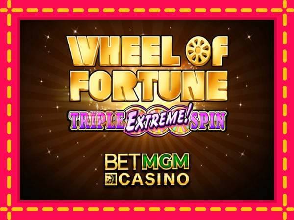 Juca Wheel of Fortune Triple Extreme Spin BetMGM cu o interfață convenabilă